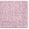 NAPKINS  33X33CM LINEN STRUCTURE ROSA, Paw Decor Collection