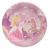 FAIRYTALE PRINCESS БУМАГА  ТАРЕЛКИ  D23CM 10ШТ. ., 0,131kg/iepak., Pap Star