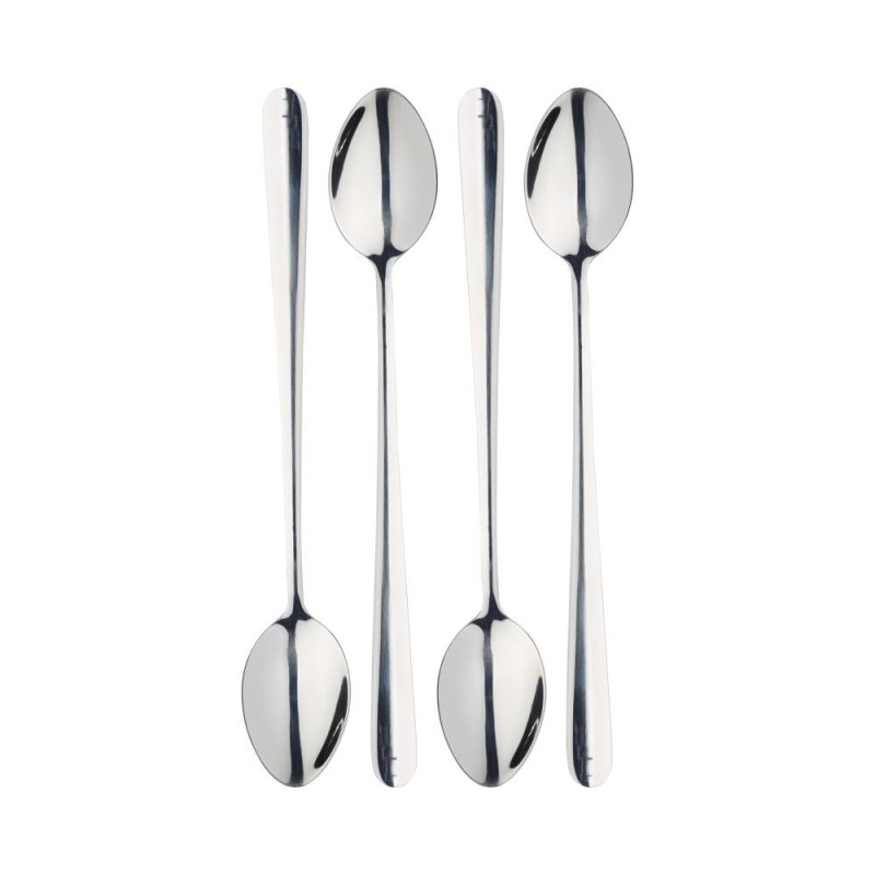MASTERCLASS LATTE spoons  12CM 4PC., Masterclass