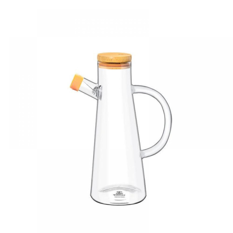 EĻĻAS PUDELE 500ML AR VĀCIŅU UN KORĶI, STIKLS, Wilmax