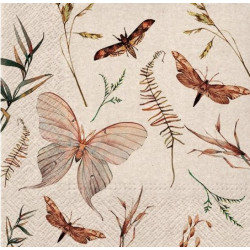 SALVETES 33X33 MOTHS, Paw...