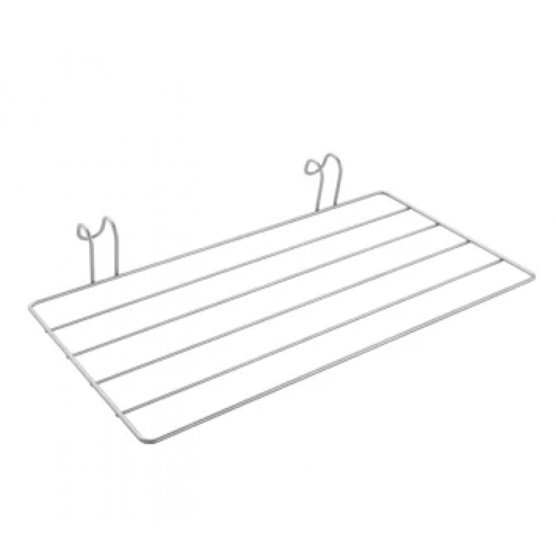RADIUS UZ DVIEĻU ŽĀVĒTĀJA UZKARINĀMS VEĻAS СУШИЛКА  51x31CM, NER.TĒR., POLYTHERM PĀRKL., Metaltex