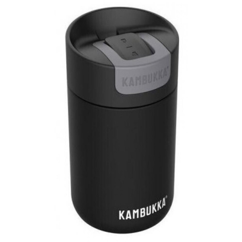 OLYMPUS TERMOMUG 300ML, black , NER.TĒR., Kambukka