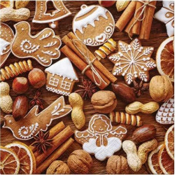 САЛФЕТКИ  33X33CM RUSTIC...