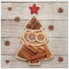 NAPKINS  33X33CM SPICES TREE, Paw Decor Collection