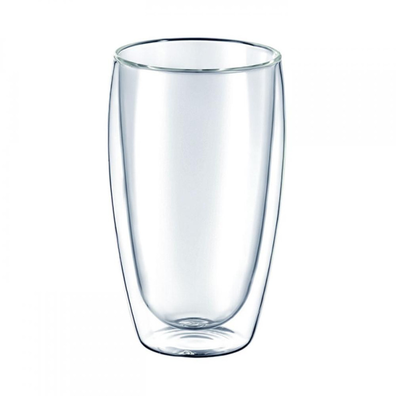 MIA LATTE GLĀŽU KOMPL.2GAB., 450ML, DUBULTSIENU, STIKLS, Ambition