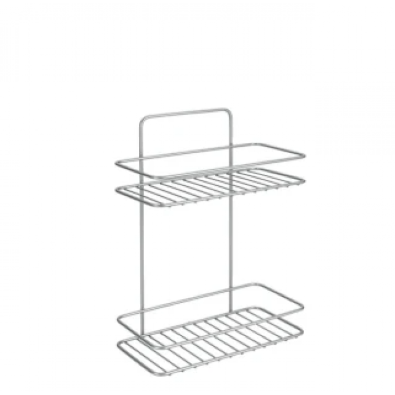 REFLEX PLAUKTS 26x13x35CM, 2-STĀVU, NER.TĒR., POLYTHERM PĀRKL., Metaltex