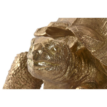 Decorative Figure Home ESPRIT Golden Tortoise 58 x 41 x 32 cm,,,
