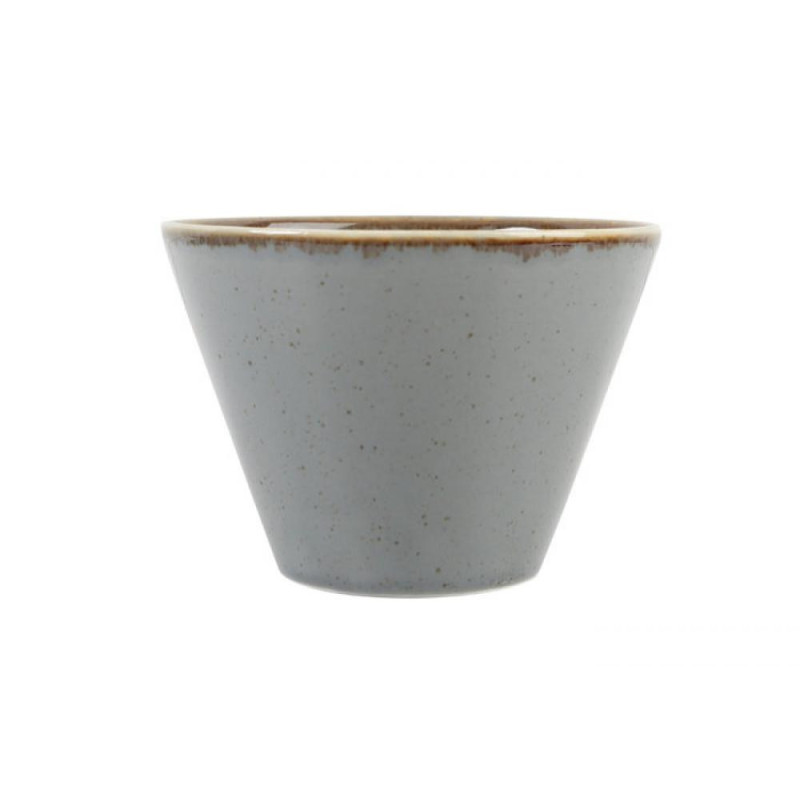 SEASONS tumši pelēka konusveida bļoda 11.5cm, 40cl, Porland
