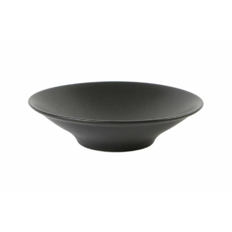 SEASONS melns šķīvis 19 cm, Porland