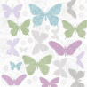 NAPKINS  33X33CM SOFT BUTTERFLIES, Paw Decor Collection