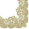 САЛФЕТКИ  33X33CM LACY FRAME GOLD, Paw Decor Collection