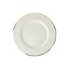 APPEAL GOLD DESSERT  PLATE  21CM, Quality Ceramic