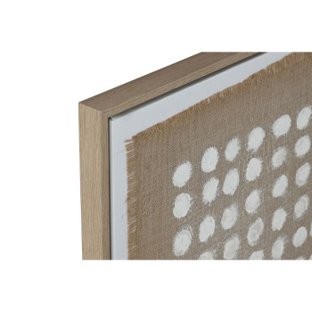Paveikslas Home ESPRIT Balta Rusvai gelsva Šiuolaikiškas 60 x 3,8 x 60 cm (2 vnt.),,,