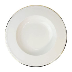 APPEAL GOLD SOUP  PLATE...