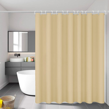 Dušo užuolaidos Exma basic Rusvai gelsva PVC 140 x 180 cm,,,