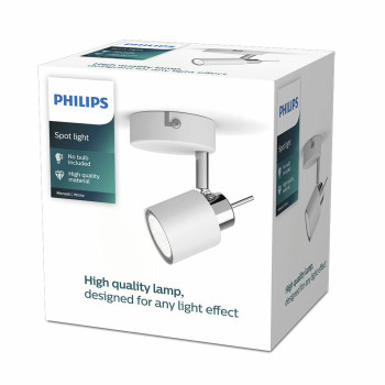 Prožektor Philips meranti Valge GU10 8 x 15,5 x 8 cm,,,