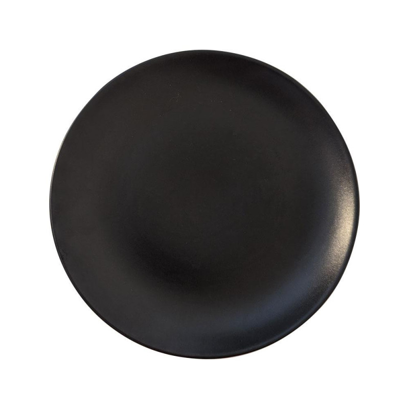 ALFA ДЕСЕРТНАЯ  ТАРЕЛКА  MELNS MATĒTS 21CM, Keramika