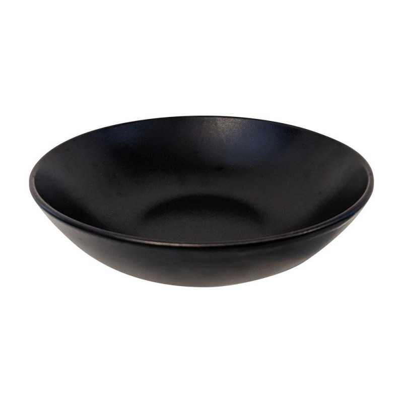 ALFA СУПОВАЯ  ТАРЕЛКА  MELNS MATĒTS 22CM, Keramika