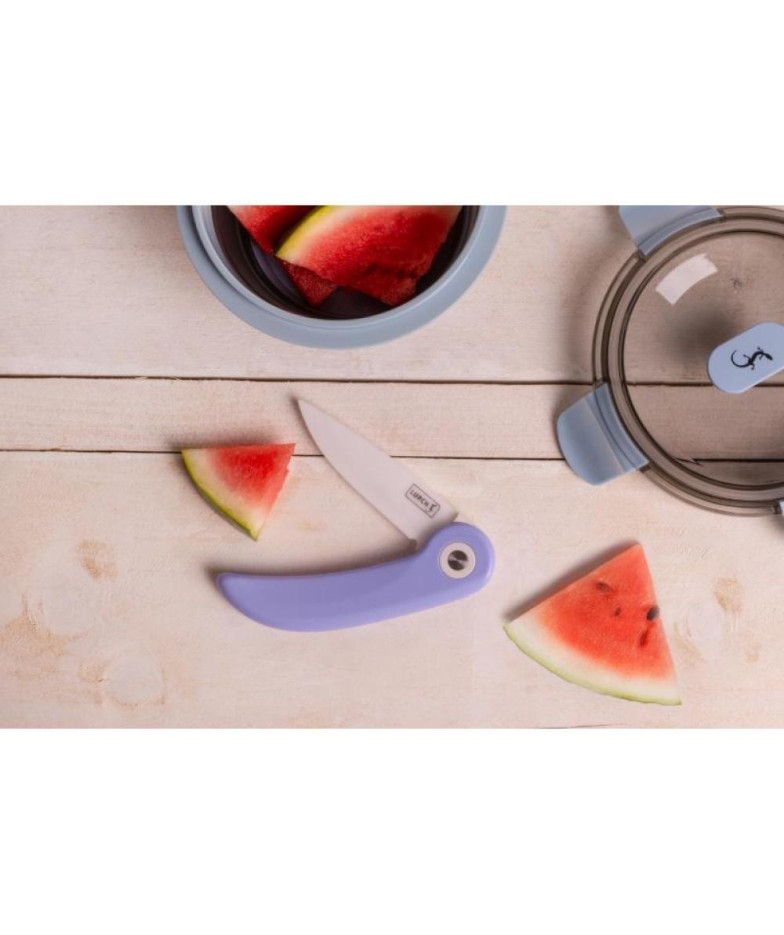 Ceramic Picnic Knife, Light Violet, Lurch
