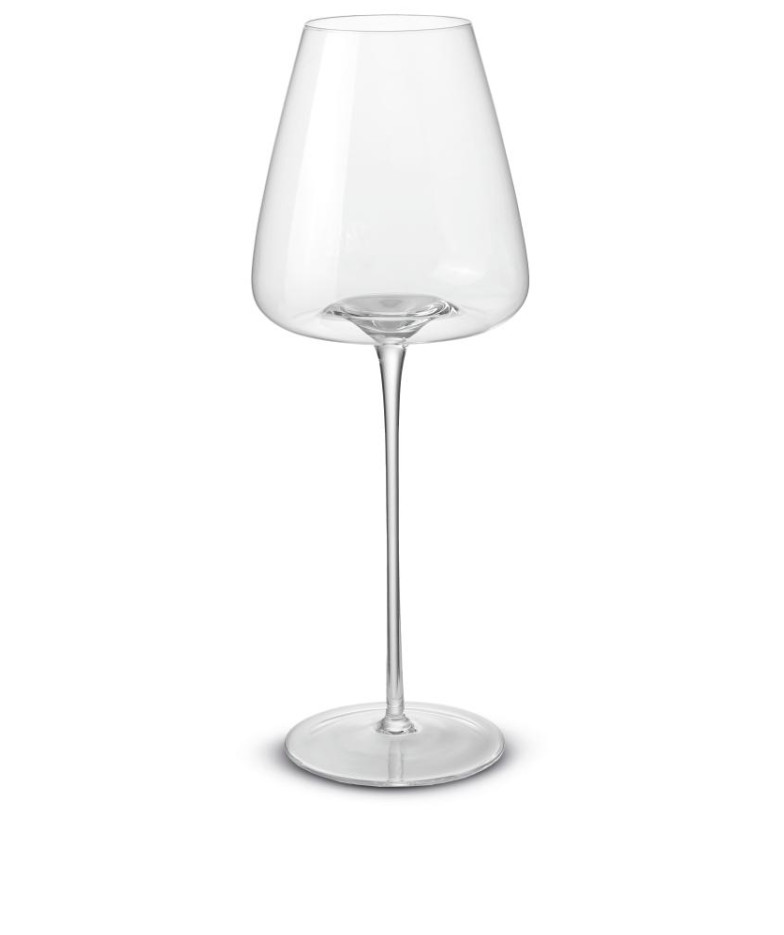 GRAND CRU Crystal Stemmed Wine Glasses 660 ml Set of 2 POZZI MILANO