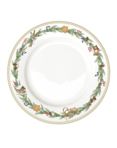 White Forest Dinner Plate...