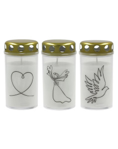 Grave Candle with Lid ~40h,...