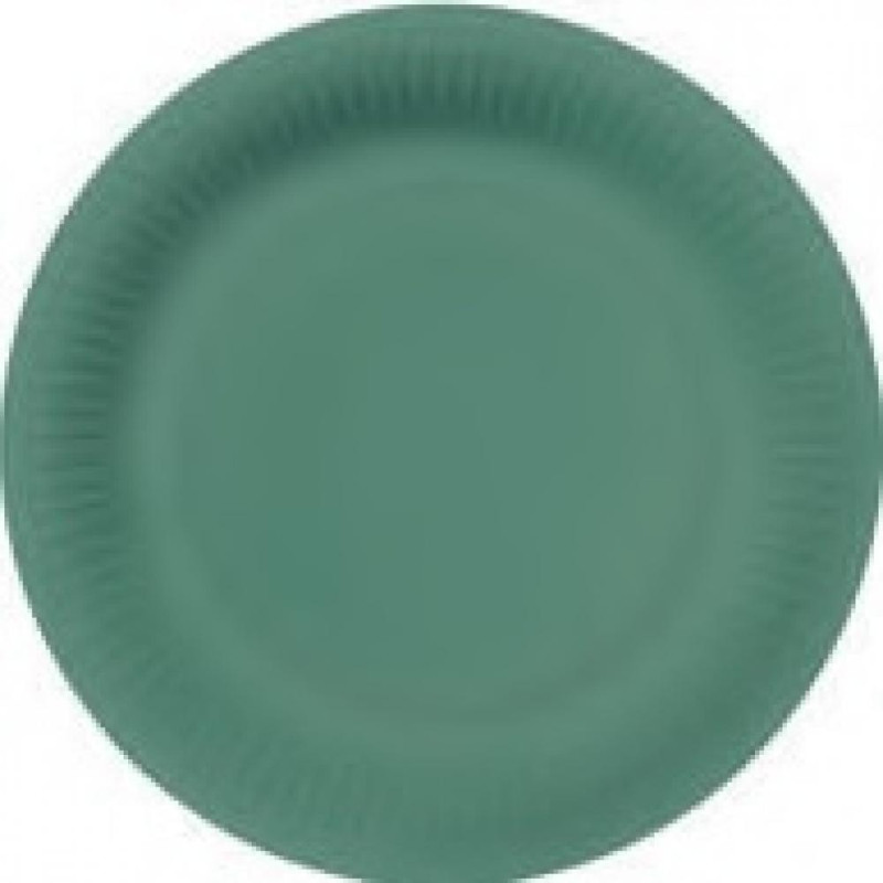 MONOCOLOR GREEN ŠĶĪVJI 23CM 10GAB, PAPĪRS, Paw Decor Collection