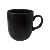 EKINOKS MUG black  MATĒTA 420ML, Keramika