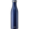 THERMO BOTTLE  750ML, TUMŠI BLUE , AR METĀLISKU SPĪDUMU, N/T, Lurch