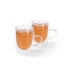 Cup set 2pcs RAF 300 ml double wall glass (borosilicate glass)