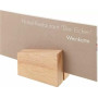 Wooden Table Card Stands 8.5x6.5x5CM KOMPL.2GAB TOMGAST