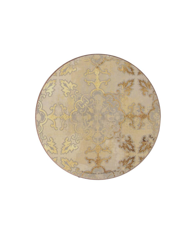 GOLD IMPRESSIONS Väikesed joogialused 12 cm, 4GAB, ümmargused, Creative Tops