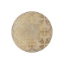 GOLD IMPRESSIONS SMALL ROUND TABLE COASTERS 12 cm, 4GAB, Creative Tops