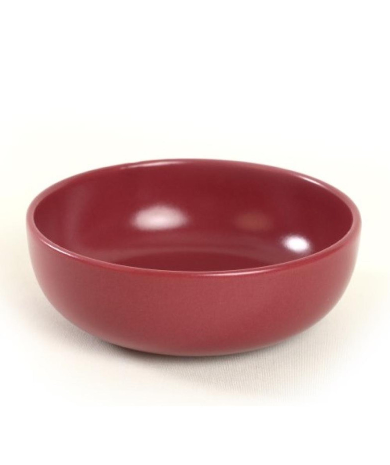 Ceramic Bowl 15 cm Red, Keramika