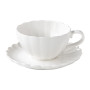 LIFESTYLE Teacup 250 ml with Saucer, Porcelain, Easy Life