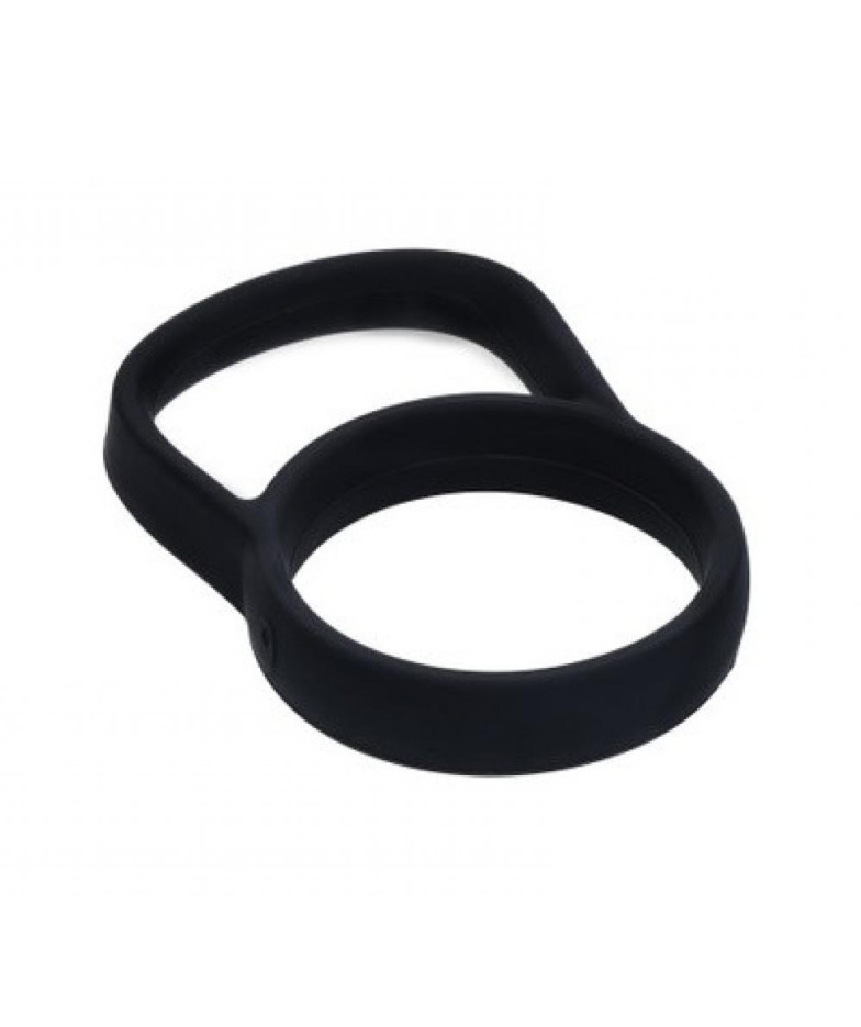 S'WELL Silicone Handle for Thermo Mug, 11.8 x 7.2 x 1.5 cm, Black