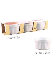 Ramekins D9.5 cm, Set of 3,...