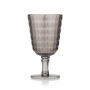 ALLEGRA JUMBO WINE GLASS 450 ml, GRAY TRANSLUCENT, ACRYLIC, DEPA