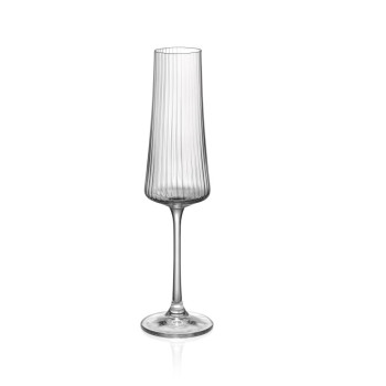 XTRA OPTIC ŠAMPANIEŠA CUP  210ML, KRISTALĪNS, Crystalex
