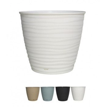 Vazonas plast. 24*26cm s/l Sahara