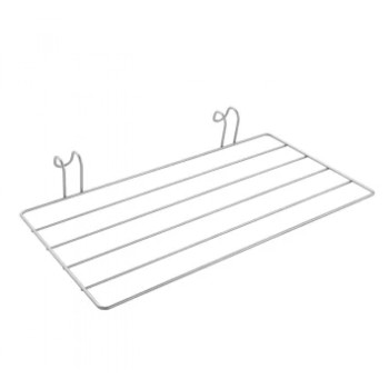 RADIUS UZ DVIEĻU ŽĀVĒTĀJA UZKARINĀMS VEĻAS DRYER  51x31CM, NER.TĒR., POLYTHERM PĀRKL., Metaltex