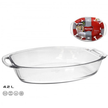 Forma cepšanai stikla 4.2L 40*27.5*7cm s/r Marinex