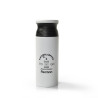 Double wall vacuum bottle 500 ml (stainless steel), white