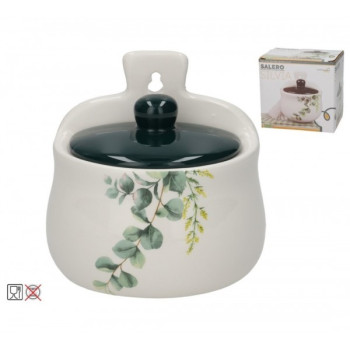 Sāls trauks keram. 12*8.5*13cm SILVIA