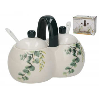 trauki keram. garšvie 2*250ml SILVIA