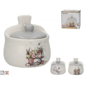 Sāls trauks keram. 12*8.5*13cm ROCIO