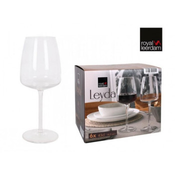 Taurės vynui 430ml 6vnt LEYDA