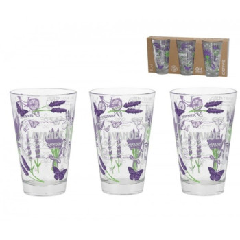 из стеклаinės 310ml 3шт. LEVANDA