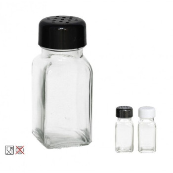 Sāls trauks-pipirinė из стекла. с крышкой 70ml 98623